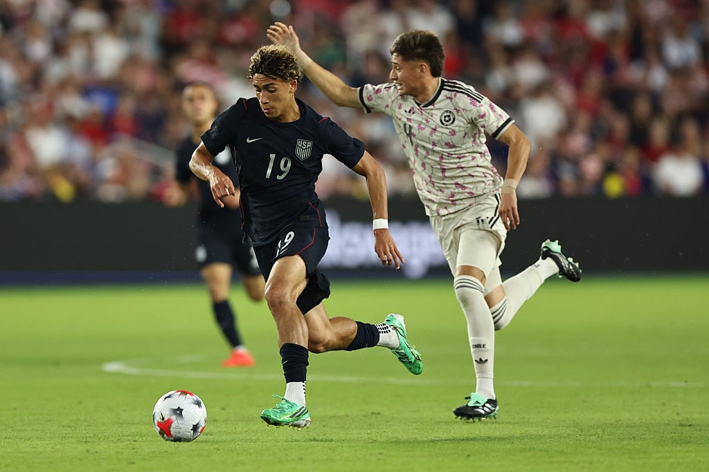 Se para de igual a igual: Chile juega un correcto encuentro ante Estados Unidos por amistoso internacional