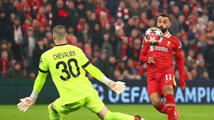 Liverpool sigue con puntaje perfecto en Champions League tras derrotar al Lille en Anfield