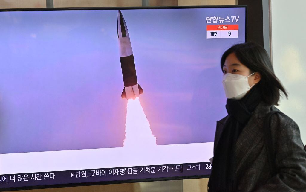 La televisión de Corea del Sur informa ensayos militares de Corea del Norte