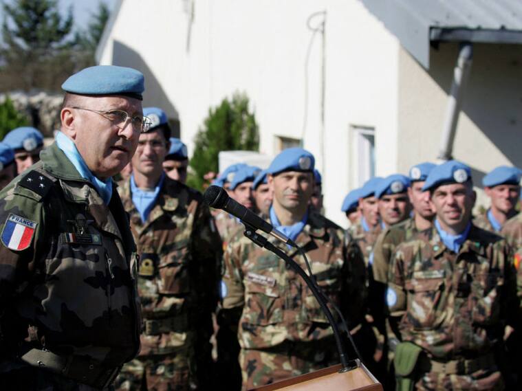 Militares de Francia son parte de los cascos azules en la fuerza de seguridad de las Naciones Unidas en el Líbano
