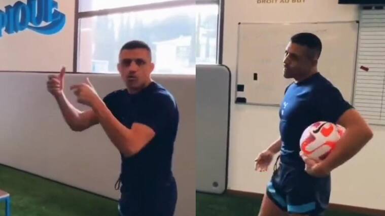 Increíble competitividad: Alexis Sánchez se roba las miradas en juego donde desafía a compañero en el Marsella