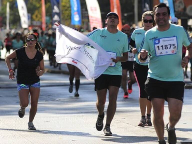 Revisa los cortes y desvíos de tránsito que habrán por la Maratón de Santiago 2019