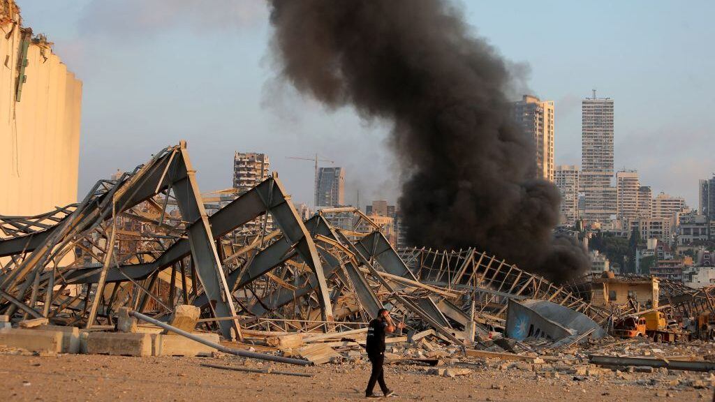 Imagen de la devastación en Beirut