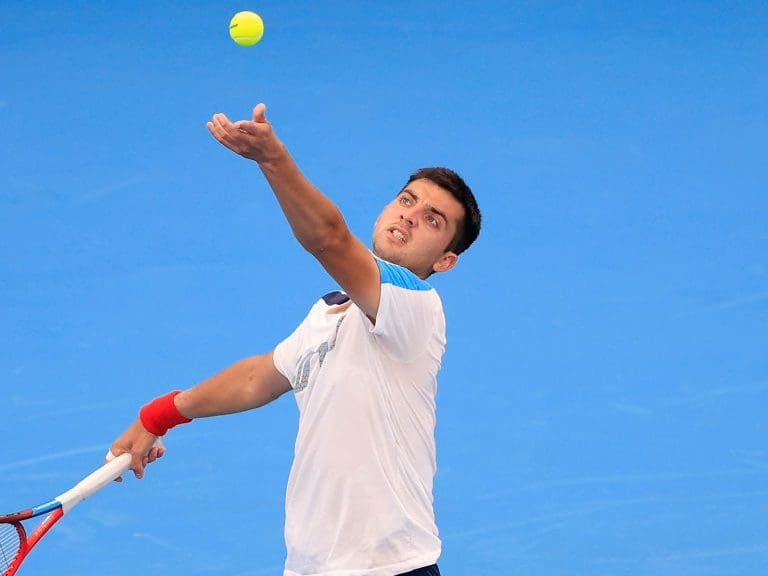 Tomás Barrios venció en su debut jugando la clasificación del Abierto de Australia