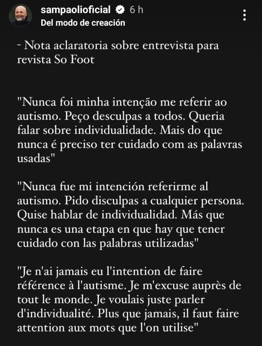 Las disculpas de Sampaoli para Dembelé | Captura de pantalla