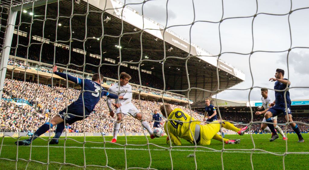 Leeds United versus Huddersfield Town