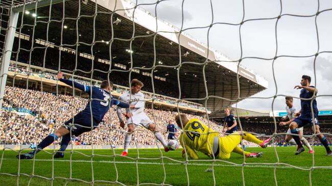 Leeds United versus Huddersfield Town