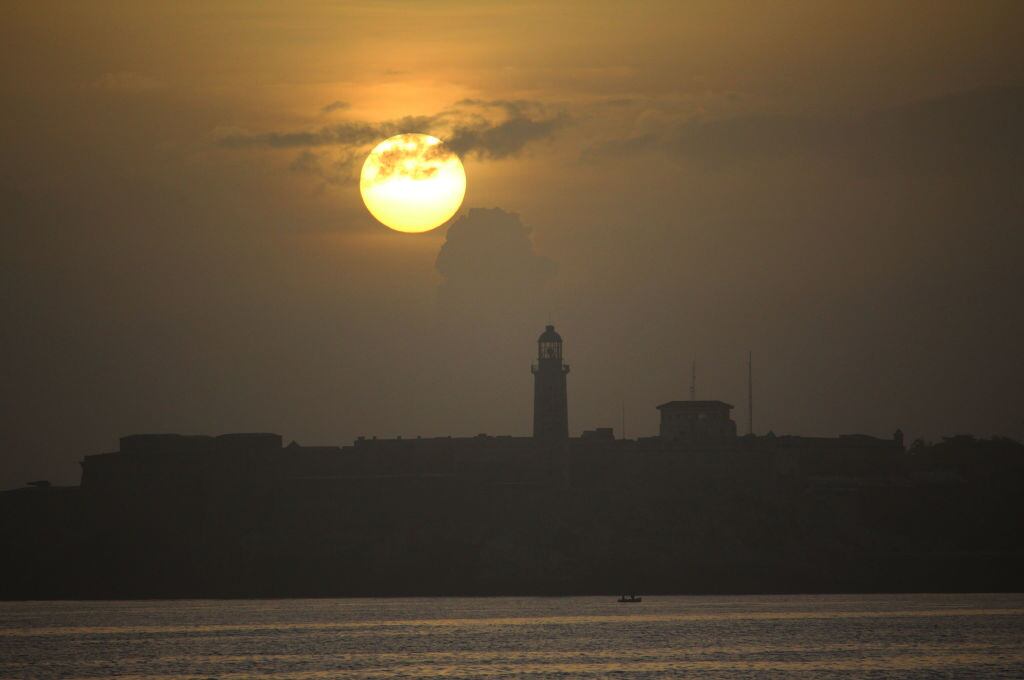 La nube de polvo cubre La Habana