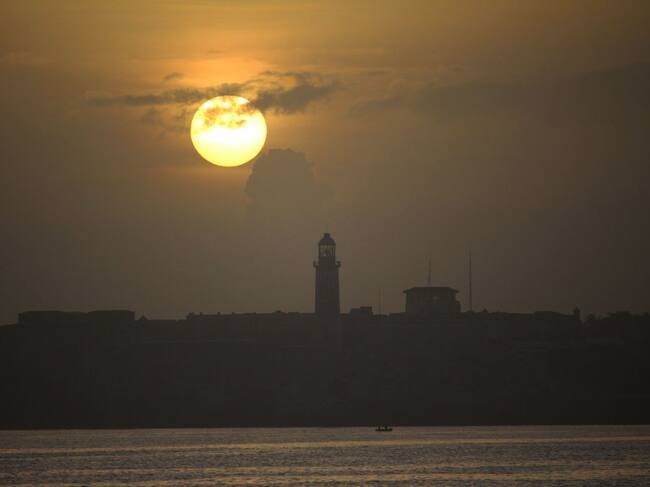 La nube de polvo cubre La Habana