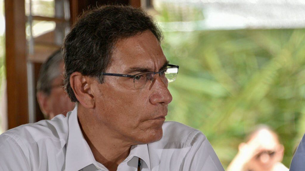 LETICIA, COLOMBIA - SEPTEMBER 06: President of Peru Martin Vizcarra attends the inauguration of the Summit of Presidents for the Amazon on September 06, 2019 in Leticia, Colombia. Summit involves all the South American countries that share the Amazon Rainforest (Brazil, Peru, Colombia, Venezuela, Ecuador, Bolivia, Guyana and Suriname). It had been called by Brazilian President Jair Bolsonaro, who later confirmed his absence due to medial reasons. The main goal is to address the devastating fires that have affected large swaths of the area. At the Presidential Summit for the Amazon, the presidents will sign the “Leticia Pact for the Amazon” that will contain concrete actions and an itinerary of activities for the Amazonian countries of the region and the international community to protect the largest tropical rainforest in the world, essential for climate balance. The Amazon is burning at a record rate due to intentional fires, mostly set illegally by people who are clearing the forest to raise cattle and crops. (Photo by Guillermo Legaria/Getty Images)