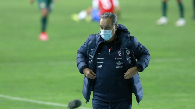 26 de Marzo del 2021/RANCAGUAMartin Lasarte, durante el partido amistoso, entre las selecciones de Chile vs Bolivia, disputado en el Estadio El Teniente de Rancagua
FOTO:JAVIER VALDES LARRONDO/AGENCIAUNO