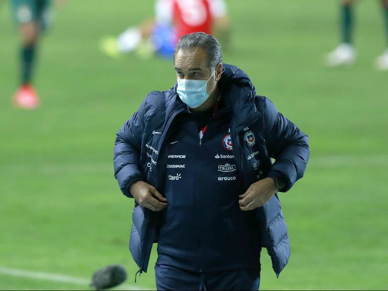 26 de Marzo del 2021/RANCAGUAMartin Lasarte, durante el partido amistoso, entre las selecciones de Chile vs Bolivia, disputado en el Estadio El Teniente de Rancagua
FOTO:JAVIER VALDES LARRONDO/AGENCIAUNO