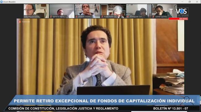 Retiro del 10% de las AFP: Proyecto comienza trámite en el Senado con ofensiva oficialista