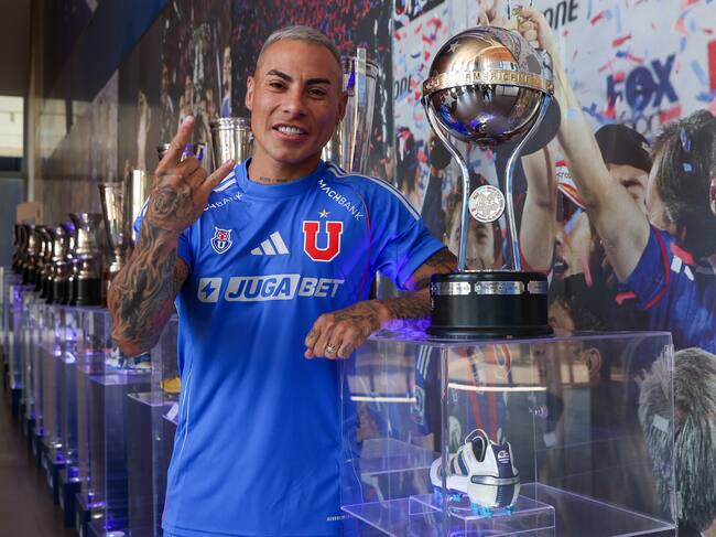 Eduardo Vargas en su reencuentro con la U