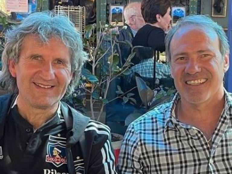 Sergio Vargas y Daniel Morón compartieron en la previa al Superclásico