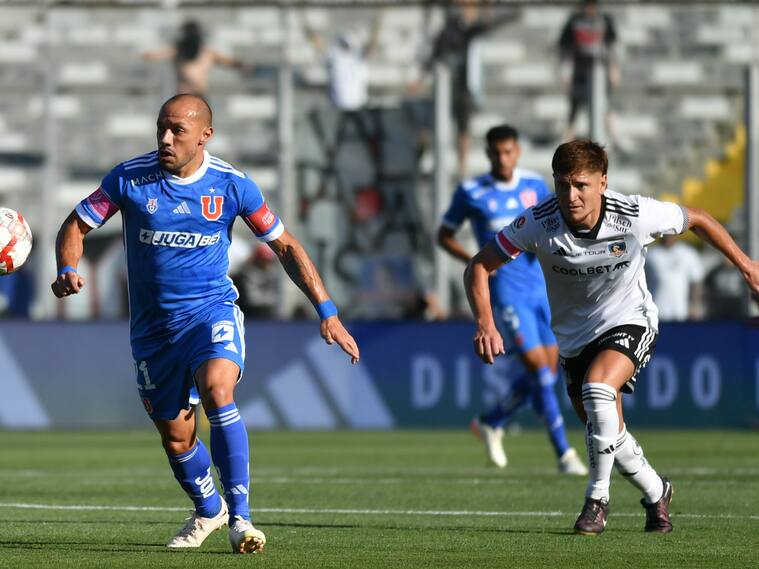 Colo Colo y la U chocan en un partidazo por el Campeonato Nacional | Agencia Uno