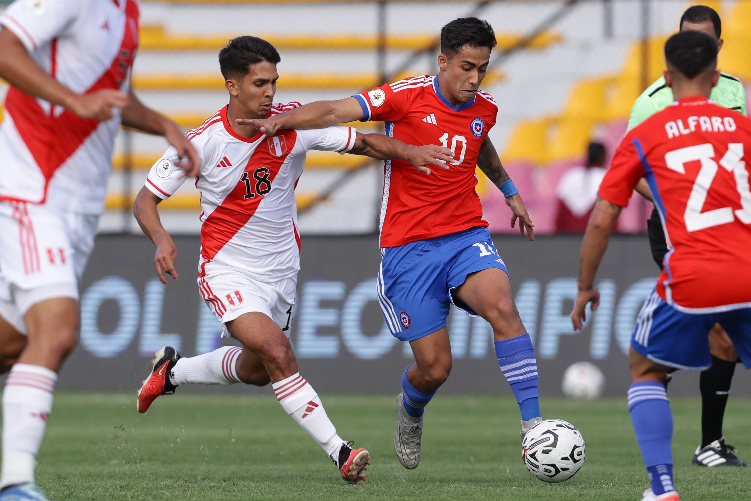 Chile y Perú se miden por la primera fecha del Grupo B del Preolímpico | X: Conmebol