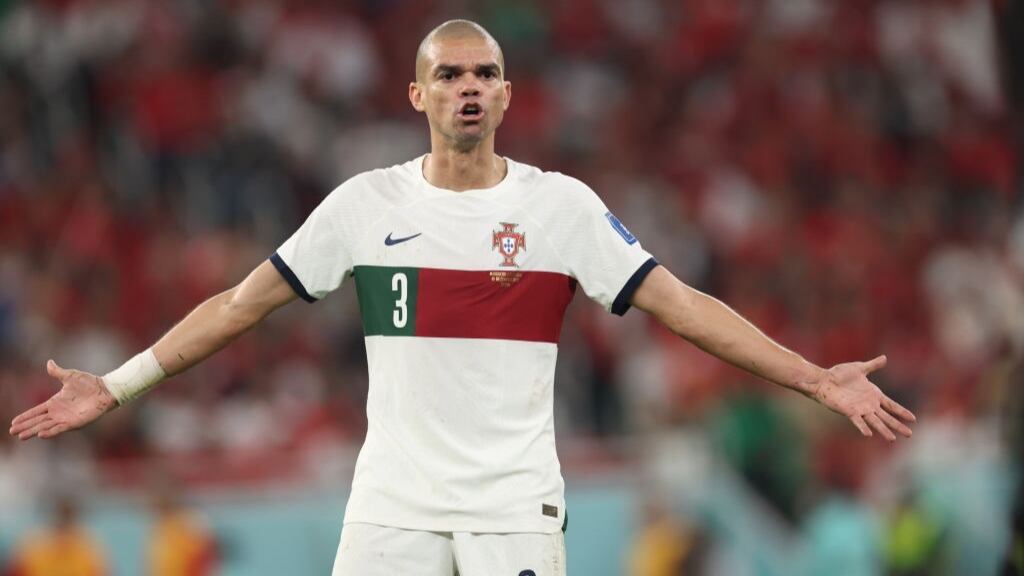 Pepe, furioso con la eliminación de Portugal: "Después de lo que vi hoy, que le den ya el título a Argentina"