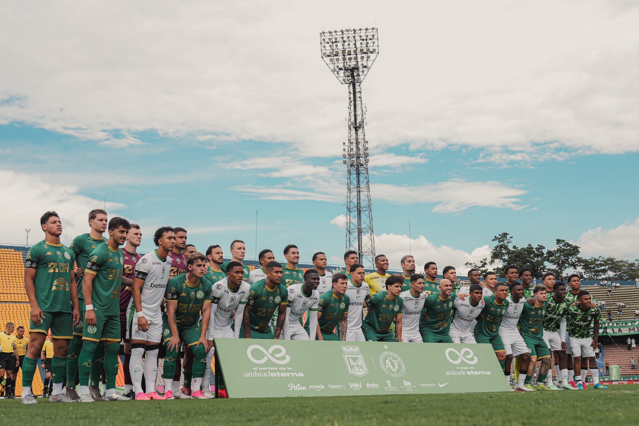 A casi una década del dolor: El emotivo “Juego de la Amistad Eterna” que unió a Atlético Nacional y Chapecoense