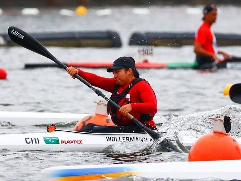 Luchará por medalla: Katherinne Wollermann avanzó a la final de canotaje en los Juegos Paralímpicos de Tokio