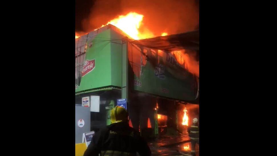 Incendio en Lo Valledor