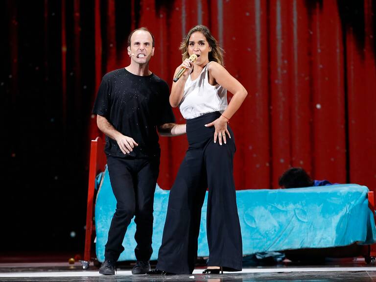 Stefan Kramer y Paloma Soto