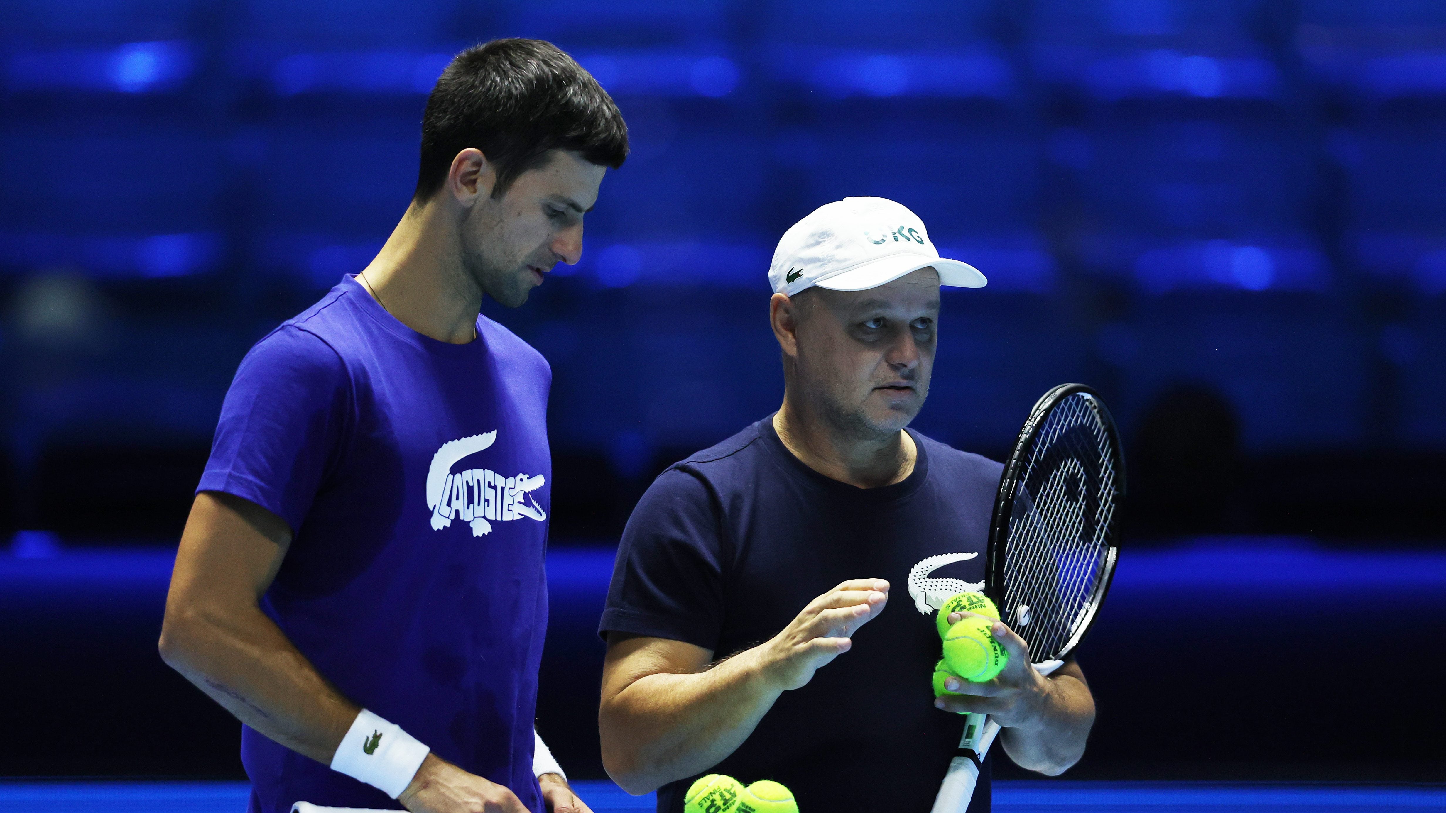 Marian Vajda dejará de ser entrenador de Novak Djokovic