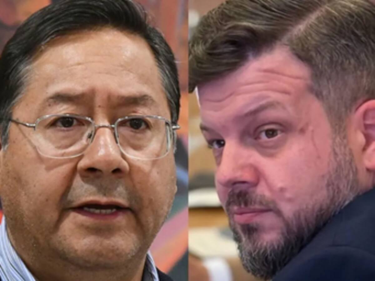 Luis Arce critica a Johannes Kaiser por prometer cerrar la frontera con Bolivia