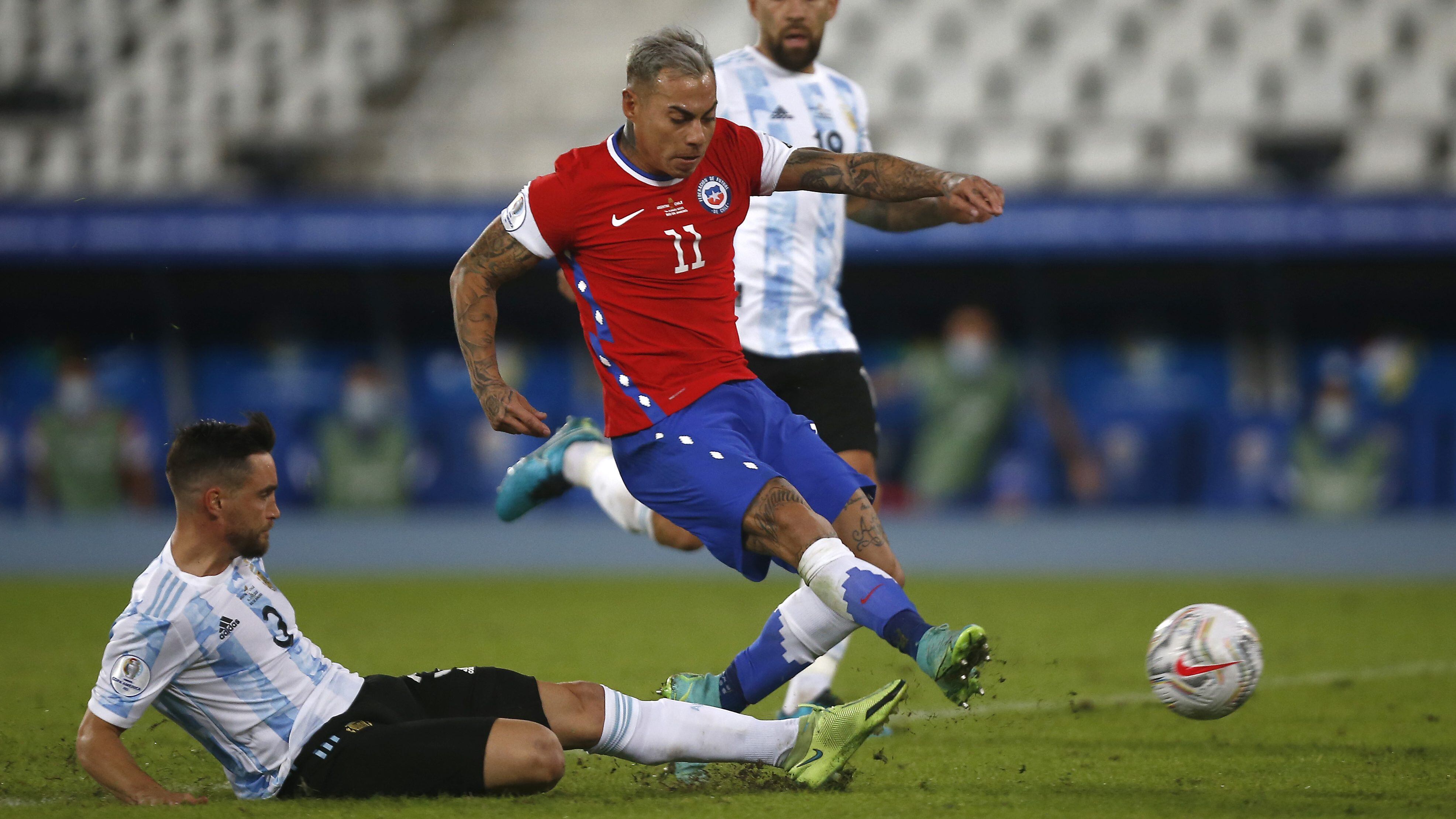 La paradójica estadística de Eduardo Vargas entre los delanteros de las Clasificatorias Sudamericanas
