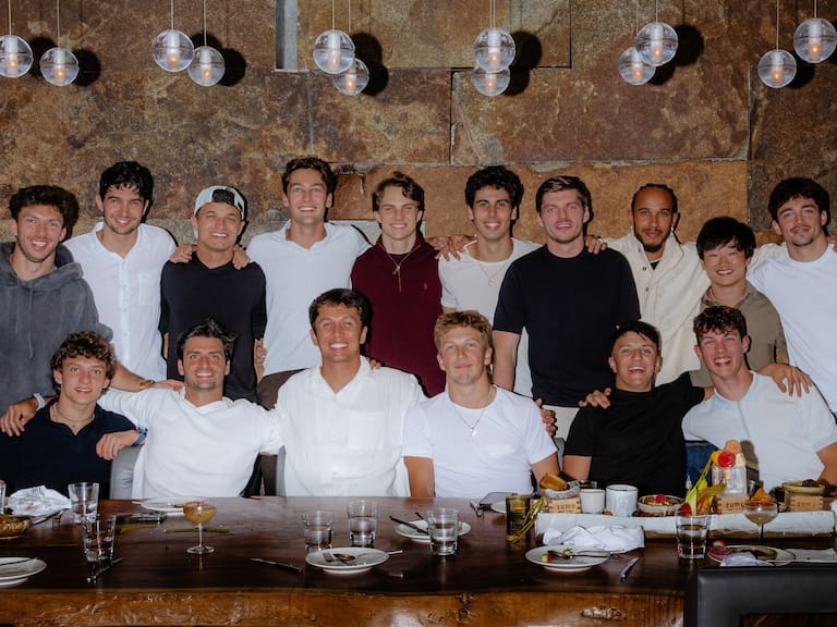 La 'última cena' de los pilotos de F1