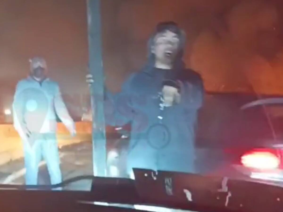 Denuncian que pobladores de toma «cobran peaje» a automovilistas en ruta Las Palmas