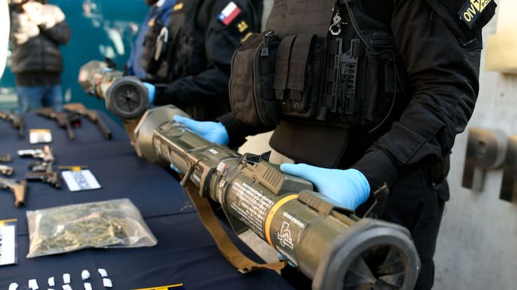 Caen “Los Pichulas” en Limache: PDI logró incautación de lanzacohetes y potente arsenal militar