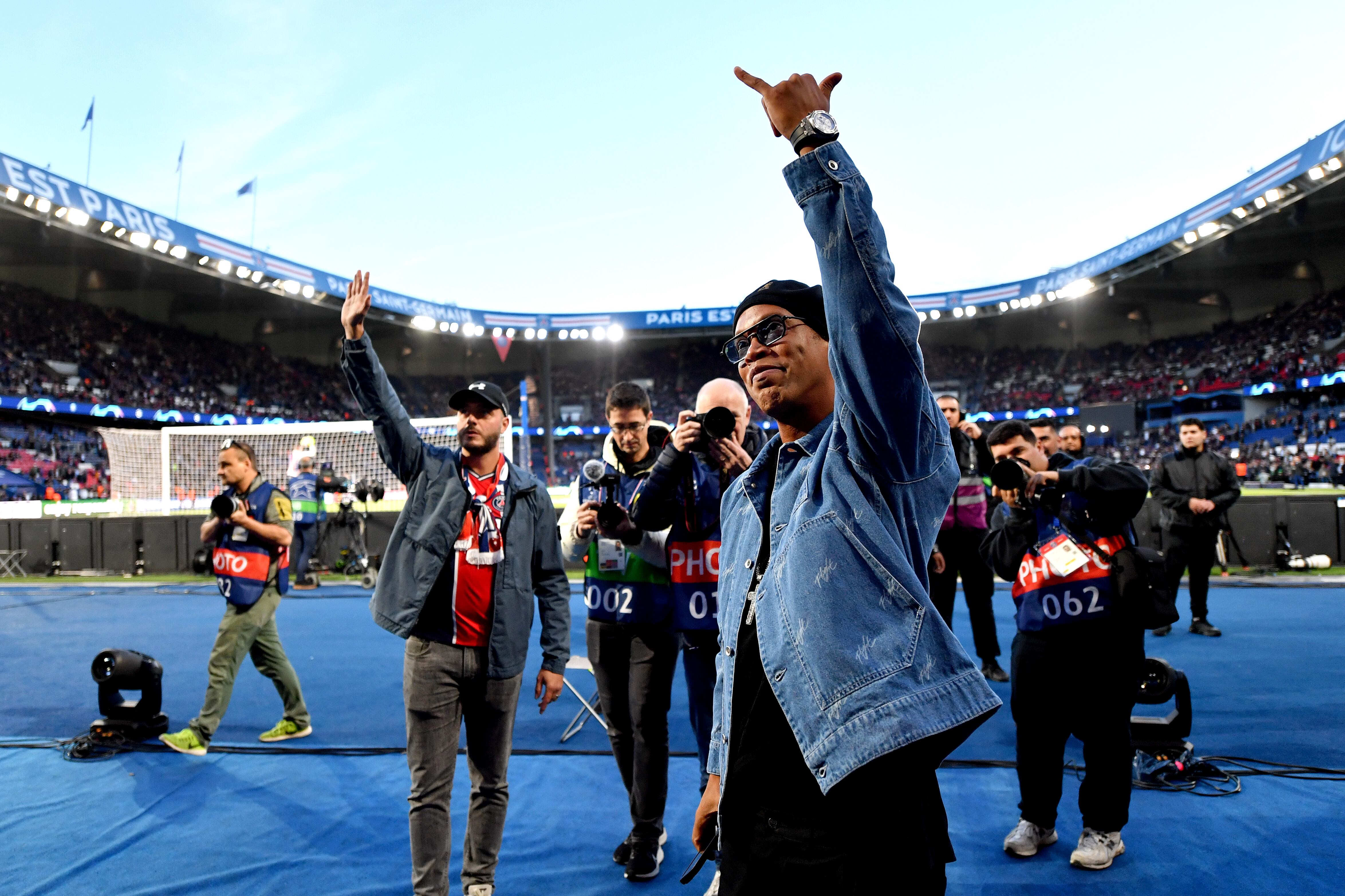 Ronaldinho en el Parque de los Príncipes | Getty Images