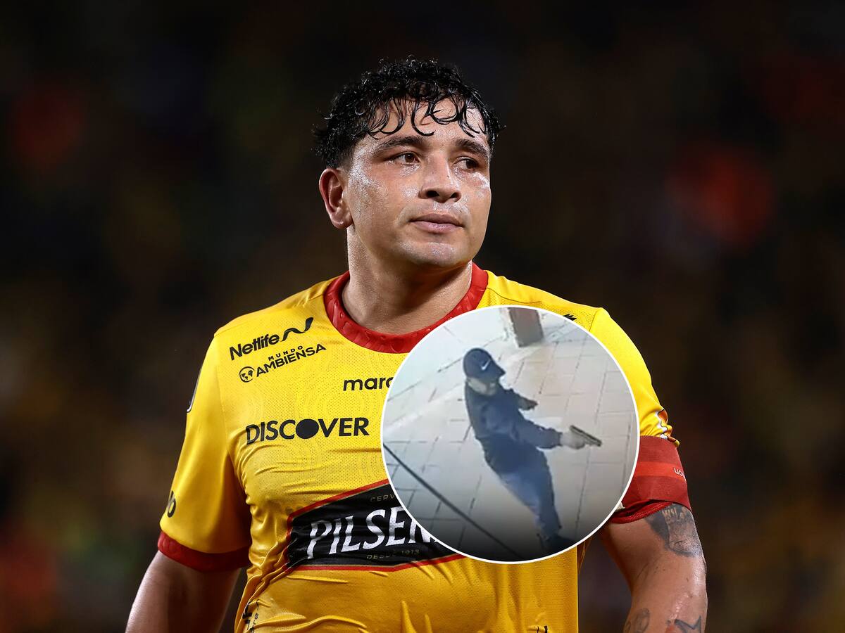Cámara de seguridad capta brutal asesinato que acabó con la vida del exfutbolista ecuatoriano Mario Pineida
