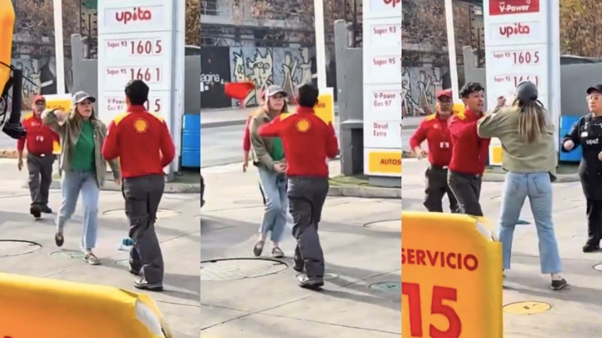 Shell anuncia acciones legales contra mujer que agredió a trabajadores en estación de servicio de Las Condes