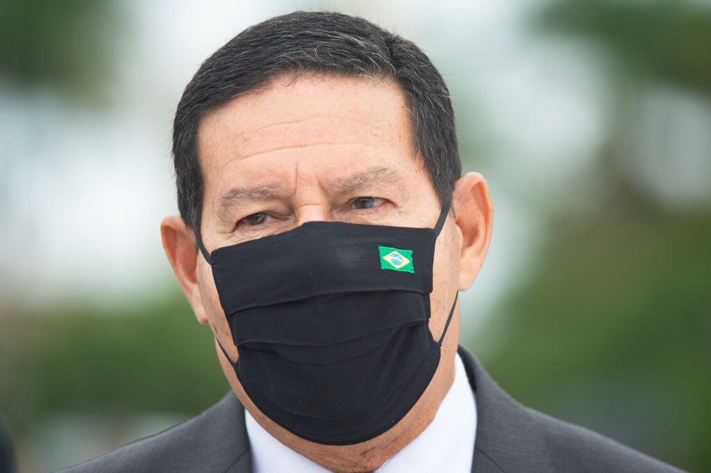 El vicepresidente brasilero Hamilton Mourão