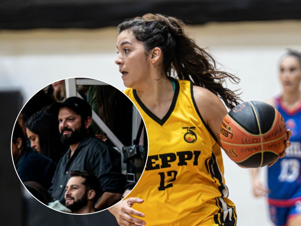Expresidente Boric aparece en la jornada inaugural de la Liga Nacional Femenina de Básquetbol