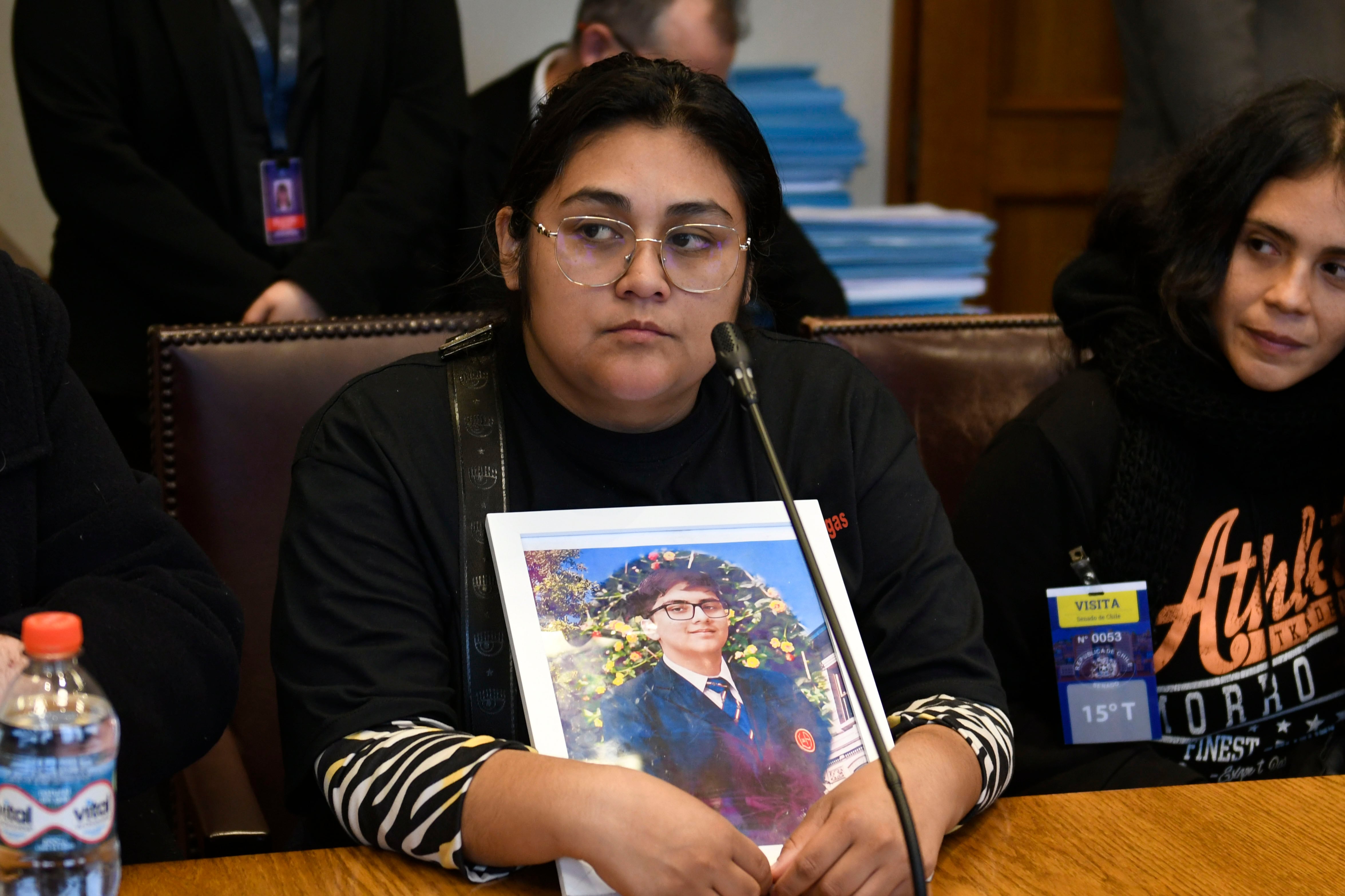 Romy Vargas, madre de Franco Vargas / Agencia Uno