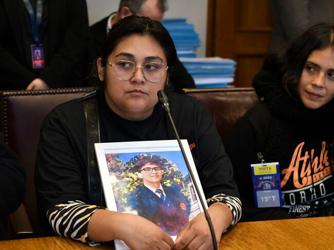 Romy Vargas, madre de Franco Vargas / Agencia Uno