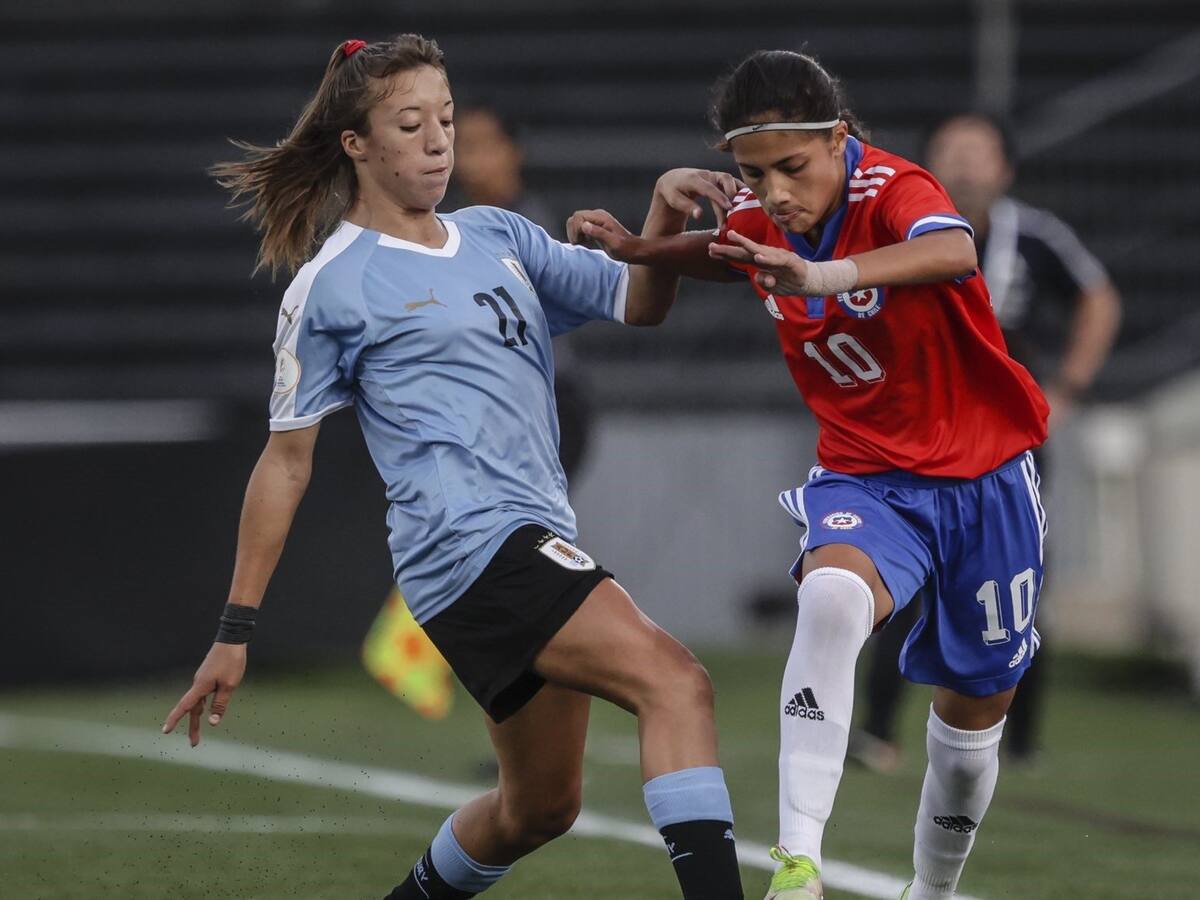 Uruguay rescató un empate en el final del partido ante La Roja por el Sudamericano Femenino Sub 17