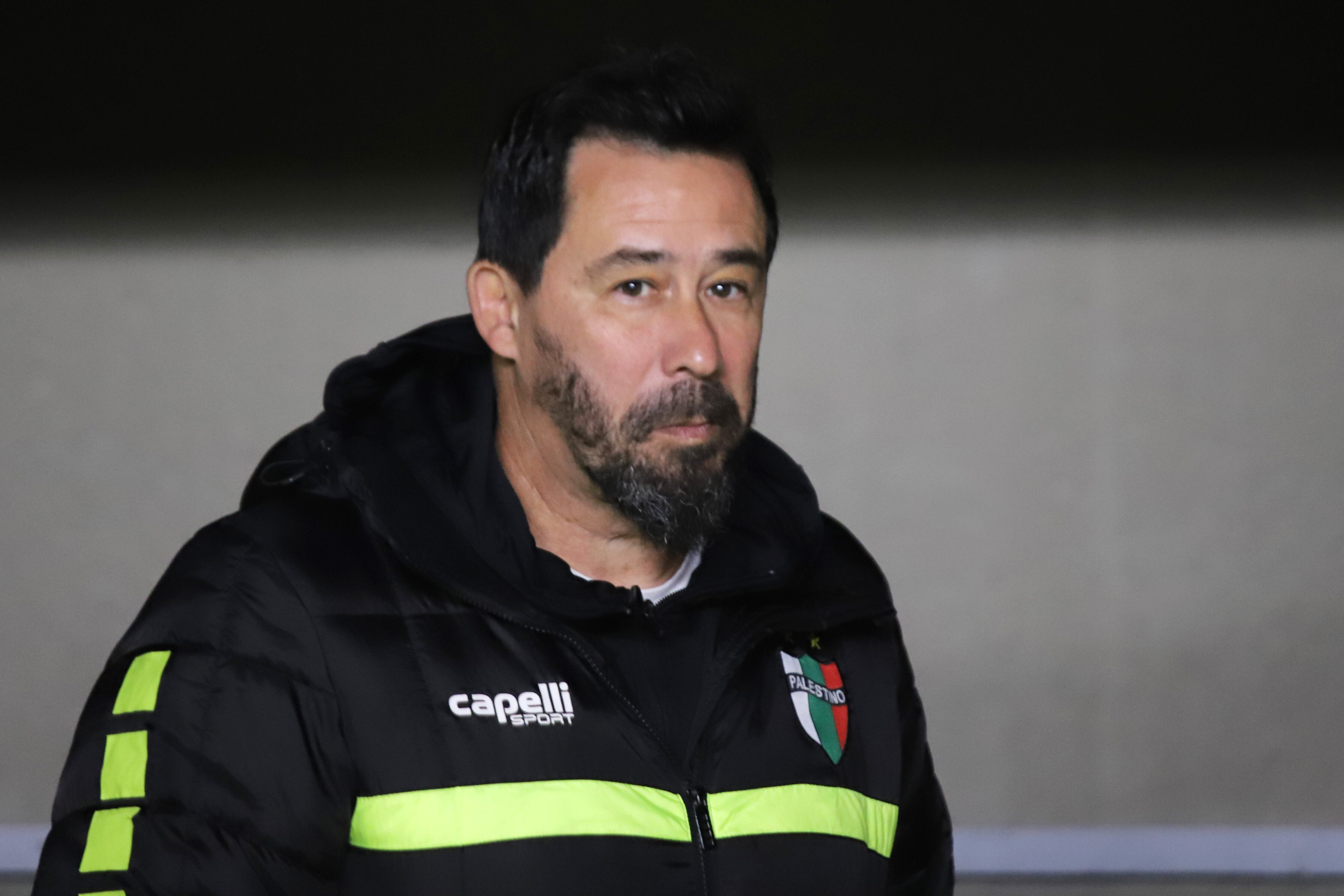 Pablo "Vitamina" Sánchez, entrenador de Palestino | Agencia Uno