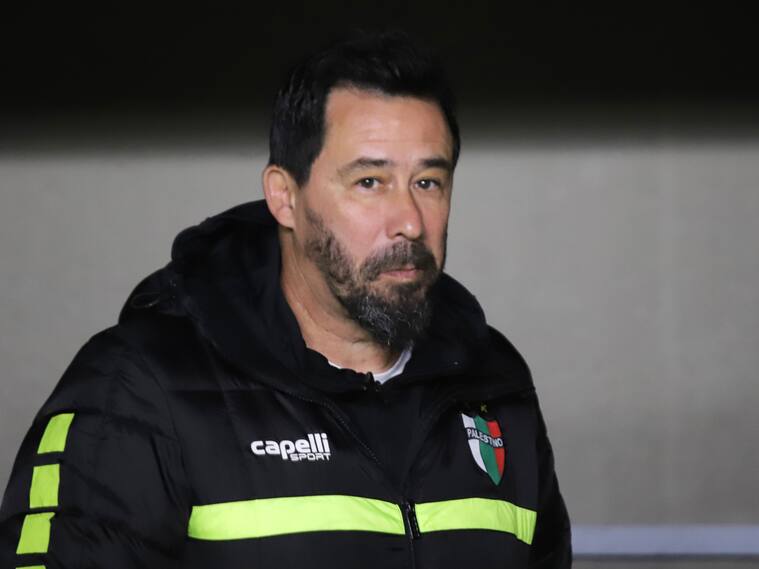 Pablo "Vitamina" Sánchez, entrenador de Palestino | Agencia Uno