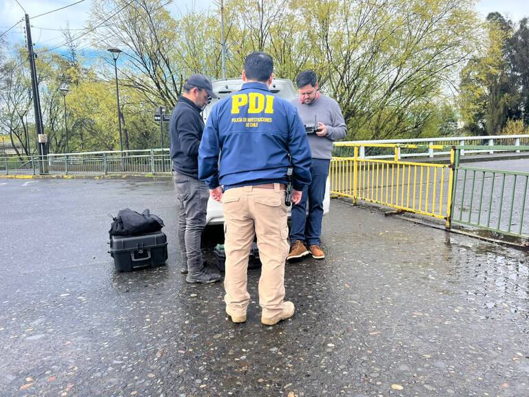 Búsqueda de joven desaparecido tras caer al río Rahue