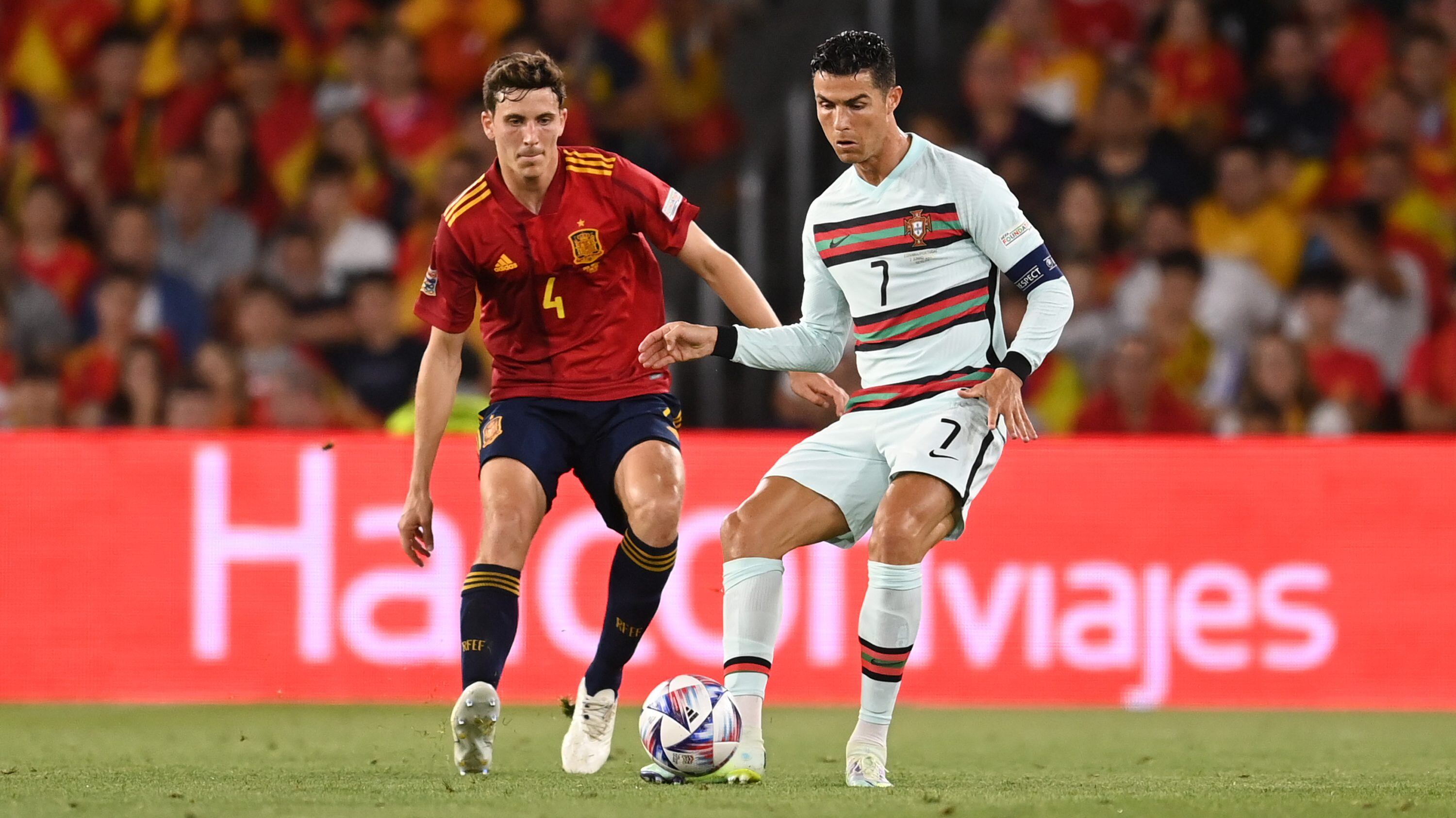 España iguala ante Portugal en el arranque de la UEFA Nations League