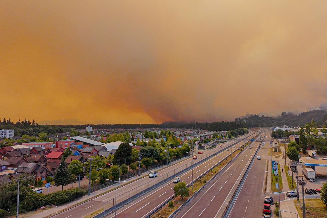 Incendio Forestal Concepción
