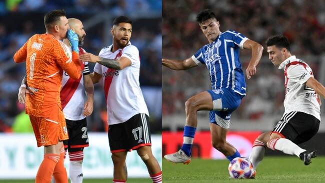 Paulo Díaz festejó en duelo de chilenos en Argentina: River Plate venció sin problemas a Godoy Cruz de Thomas Galdames