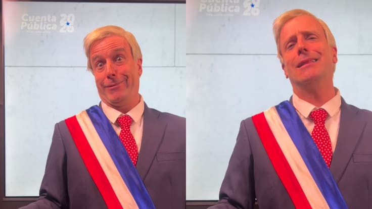 Kramer sorprende con imitación al Presidente José Antonio Kast y recreó el polémico momento de la Cuenta Pública 2026: “Show de emergencia...”