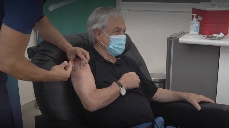 Vacunación del Presidente Piñera