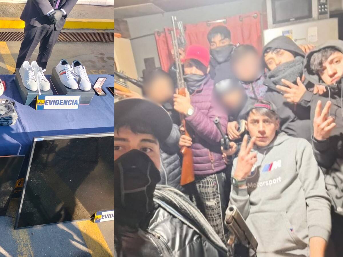Líder se encuentra en Santiago 1: desarticulan banda que realizaba “turbazos” en distintas comunas de la región Metropolitana