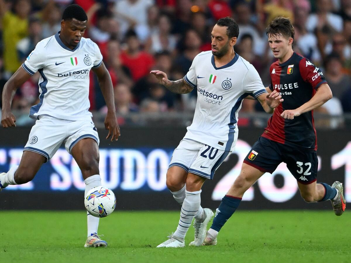 Inter de Milan y Genoa repartieron puntos en un emocionante partido en el arranque de la Serie A